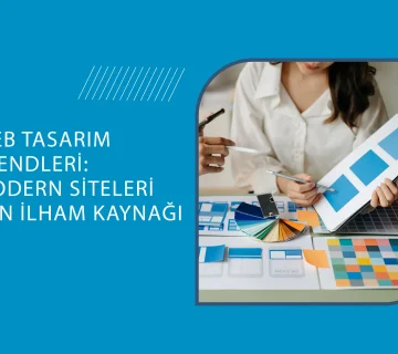 web tasarım trendleri hakkında görsel